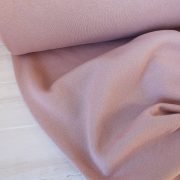 Winter Sparkle Fleece Back Terry - Soft Pink - Image 4