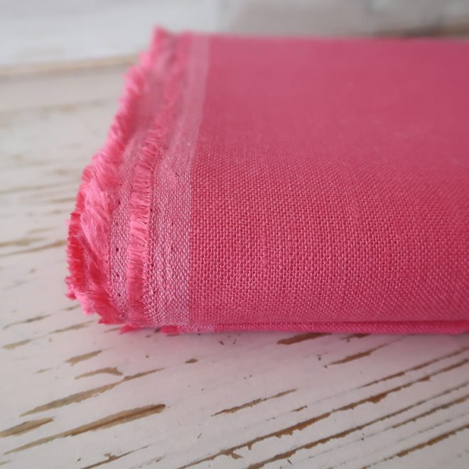 Quintessential Irish Linen 230 - Hot Pink - Image 5