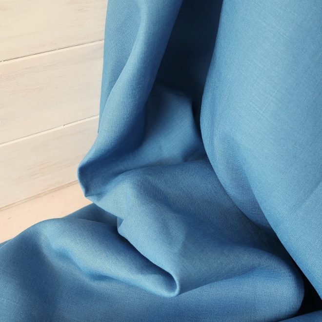 Quintessential Irish Linen 150 - Aegean Blue - Image 4