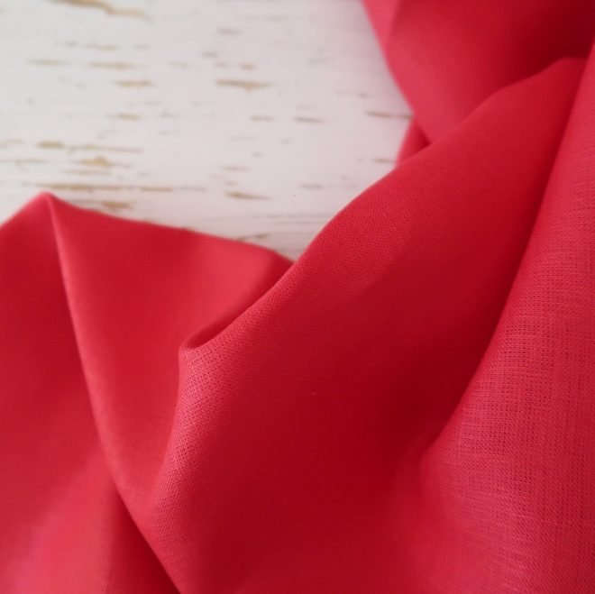 Quintessential Irish Linen 150 - Perfect Red