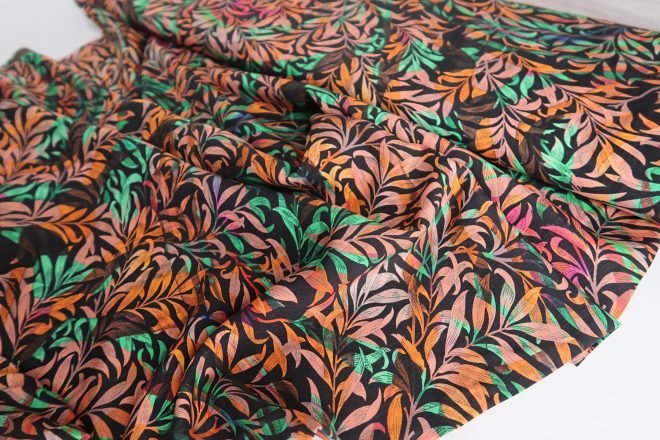 Autumn Leaves - Viscose - Image 2