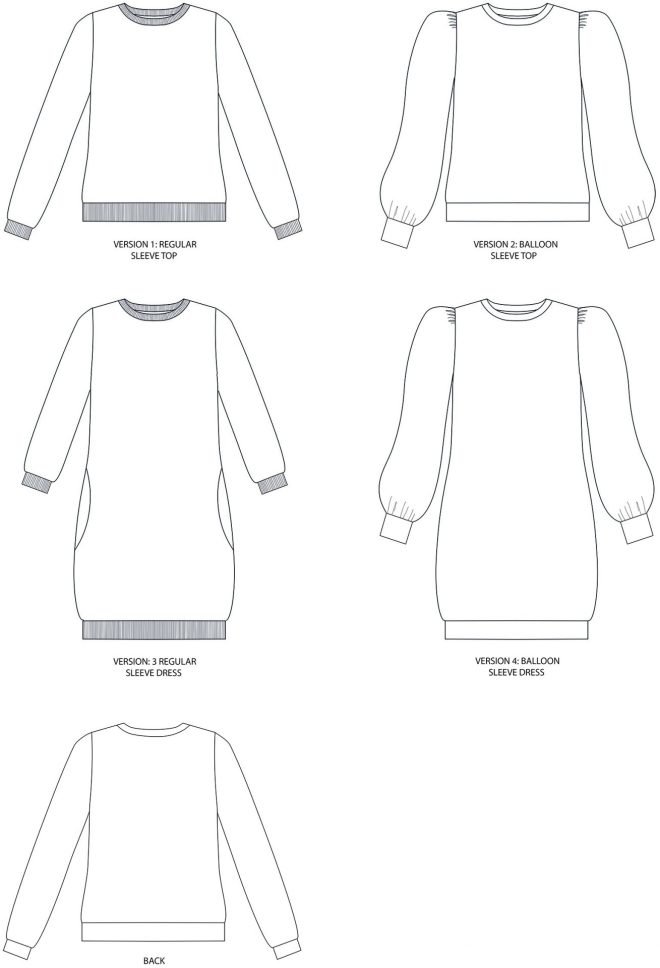Billie Sweatshirt and Dress | Tilly and The Buttons - Image 5