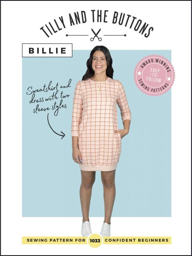 Billie Sweatshirt and Dress | Tilly and The Buttons - Image 6