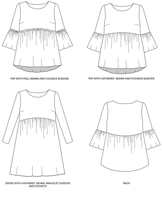 Indigo Dress | Tilly and The Buttons - Image 3
