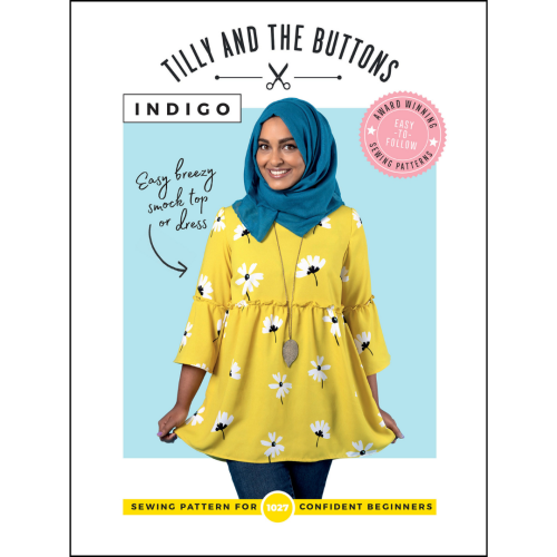 Indigo Dress | Tilly and The Buttons