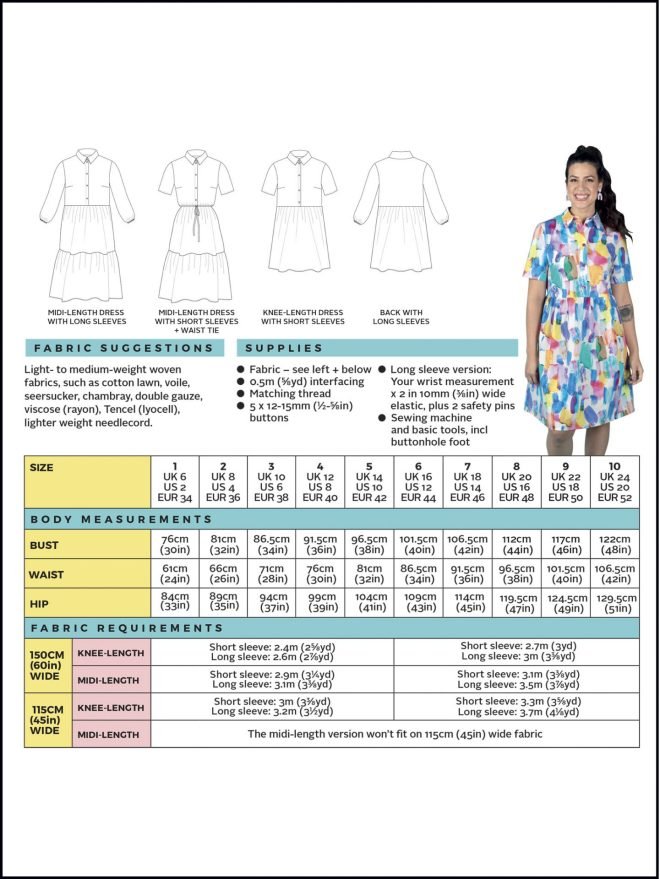 Lyra Shirt Dress | Tilly and The Buttons - Image 2