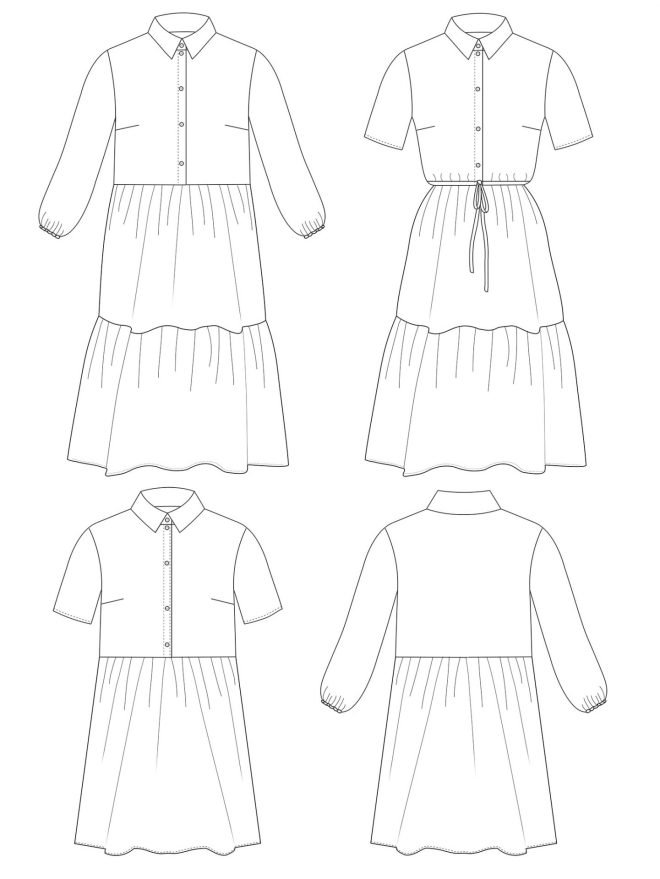 Lyra Shirt Dress | Tilly and The Buttons - Image 4