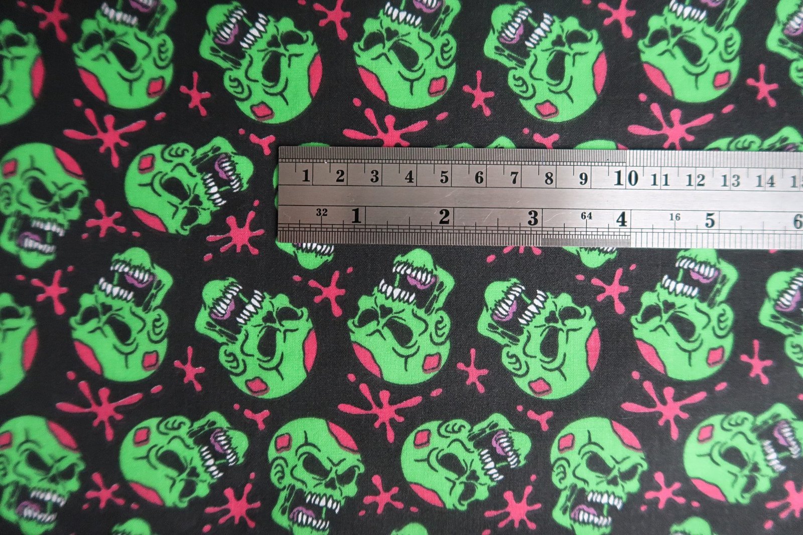 Sour Skulls - Polycotton - Image 2