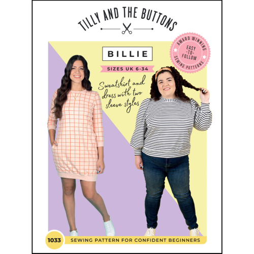 Billie Sweatshirt and Dress | Tilly and The Buttons