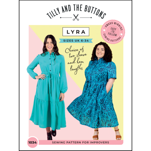 Lyra Shirt Dress | Tilly and The Buttons