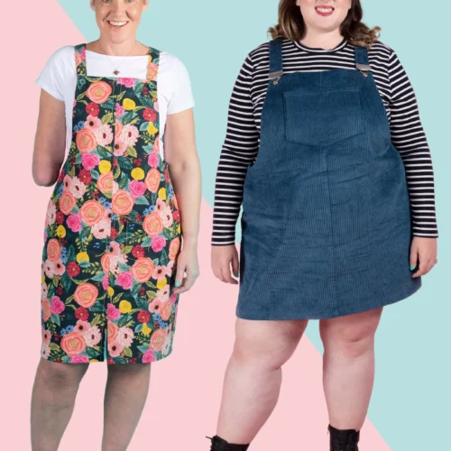 Cleo Dungaree Dress | Tilly and The Buttons