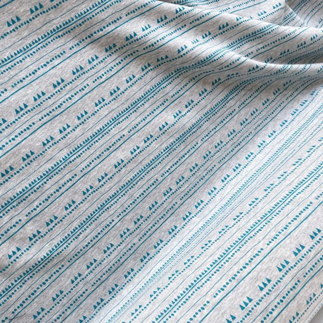 Geometric Stripes - Sweatshirt Fleece - Image 2