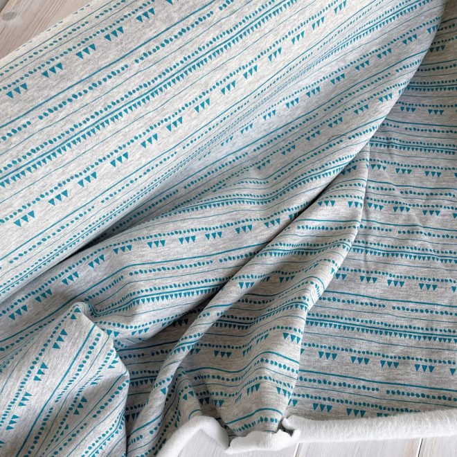 Geometric Stripes - Sweatshirt Fleece - Image 4