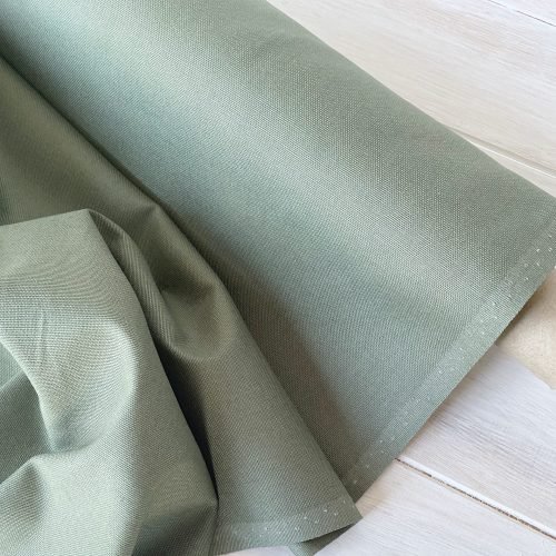 80cm Remnant - Cotton Canvas - Pickle