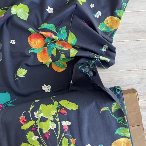 Frutteria Bleu - Art Gallery Fabrics - Cotton Jersey