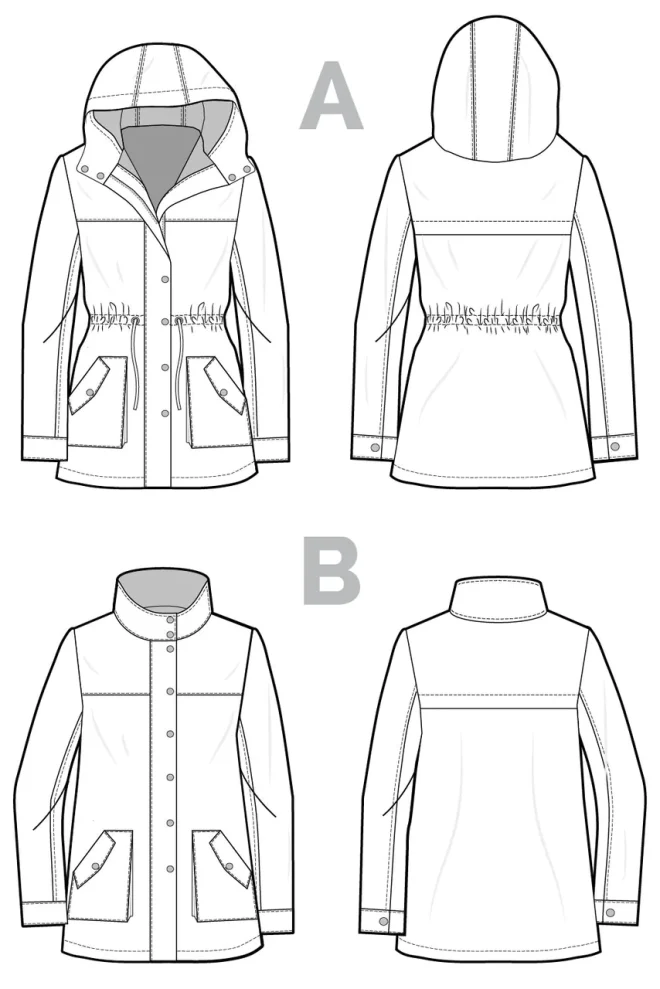 Kelly Anorak | Closet Core Patterns - Image 2