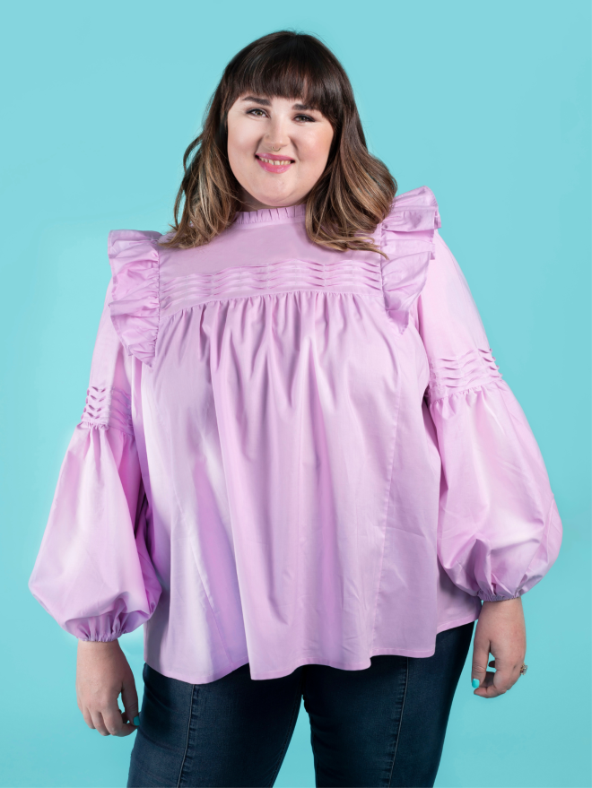 Marnie Blouse & Mini Dress | Tilly and The Buttons - Image 9