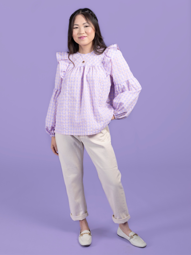 Marnie Blouse & Mini Dress | Tilly and The Buttons - Image 6