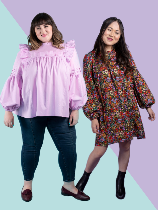 Marnie Blouse & Mini Dress | Tilly and The Buttons - Image 4