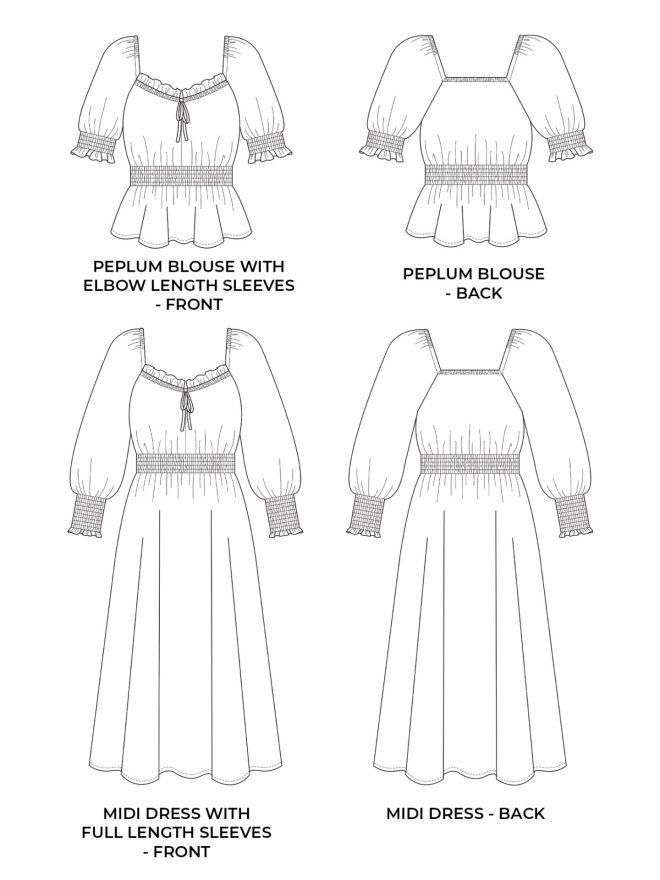 Mabel Dress & Blouse | Tilly and The Buttons - Image 4