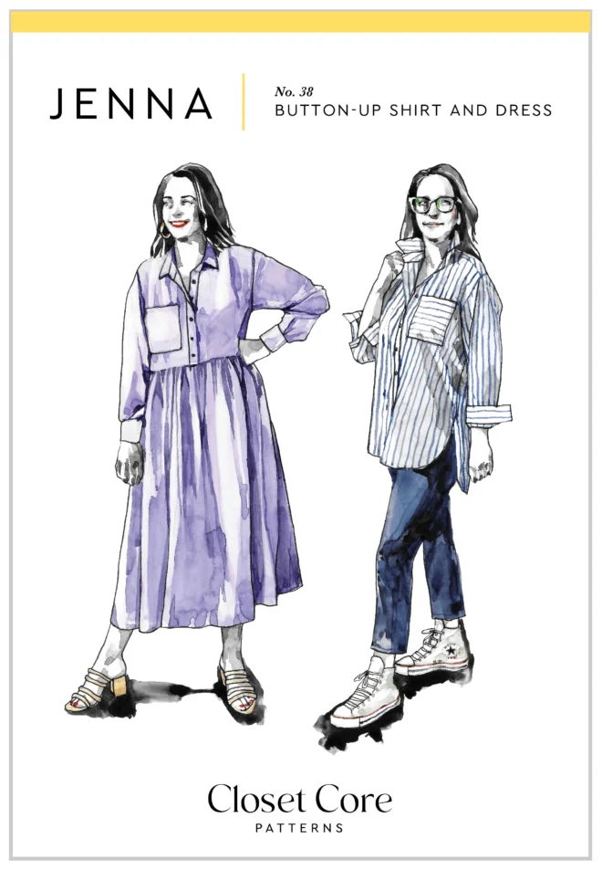 Jenna Shirt & Shirt Dress | Closet Core Patterns - Image 4