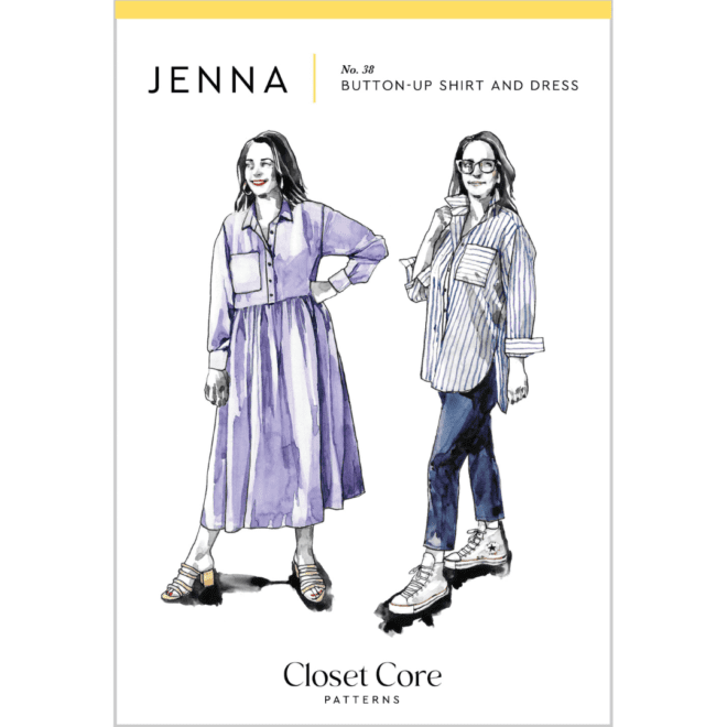 Jenna Shirt & Shirt Dress | Closet Core Patterns