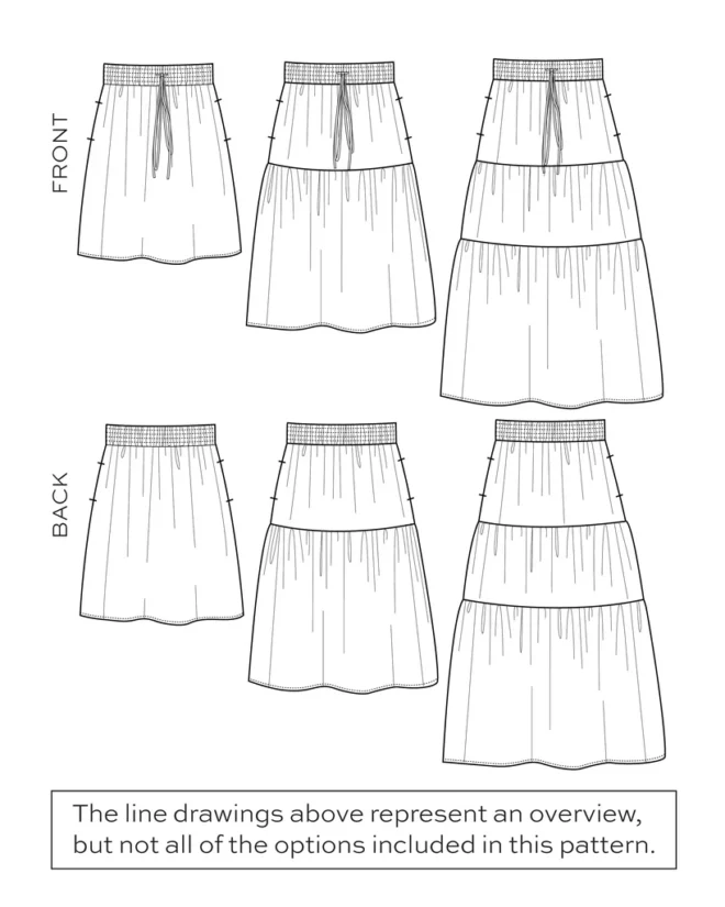 Mave Skirt Size 0-18 | True Bias - Image 7
