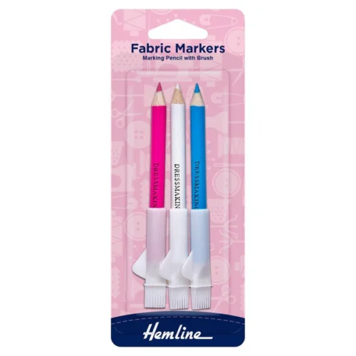 Hemline Fabric Markers (pencils with brush)