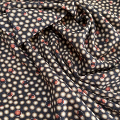 Lava Bubbles - Rayon Crepe