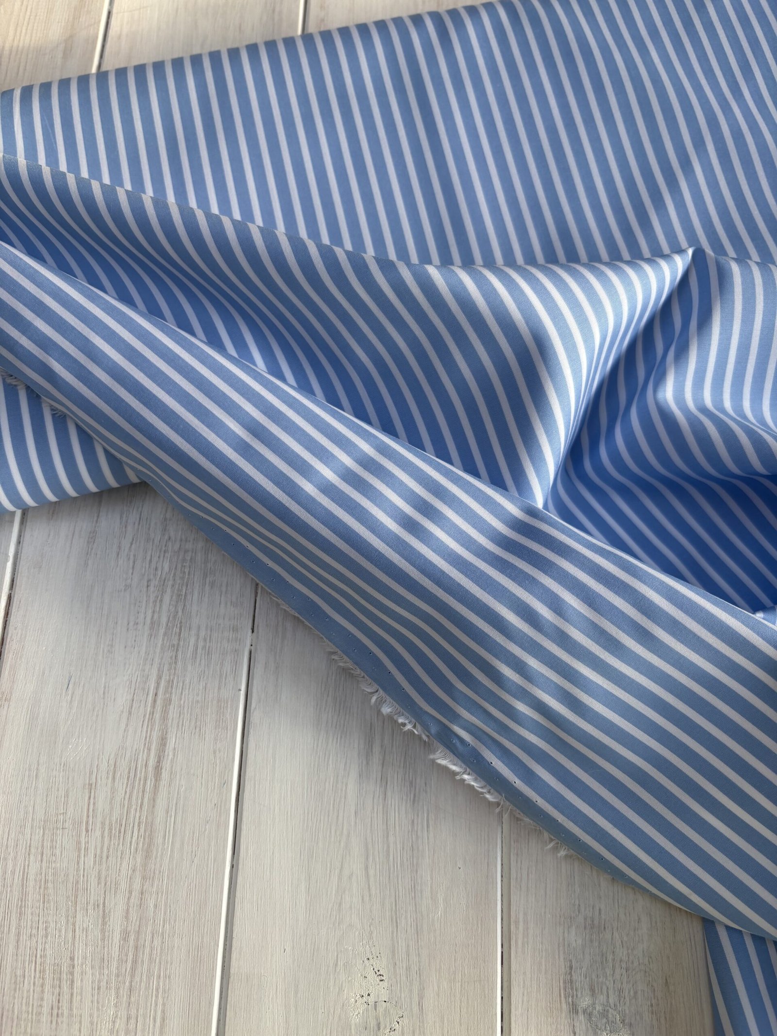 Pyjama Bottoms Sewing Kit - Blue Stripe - Image 3