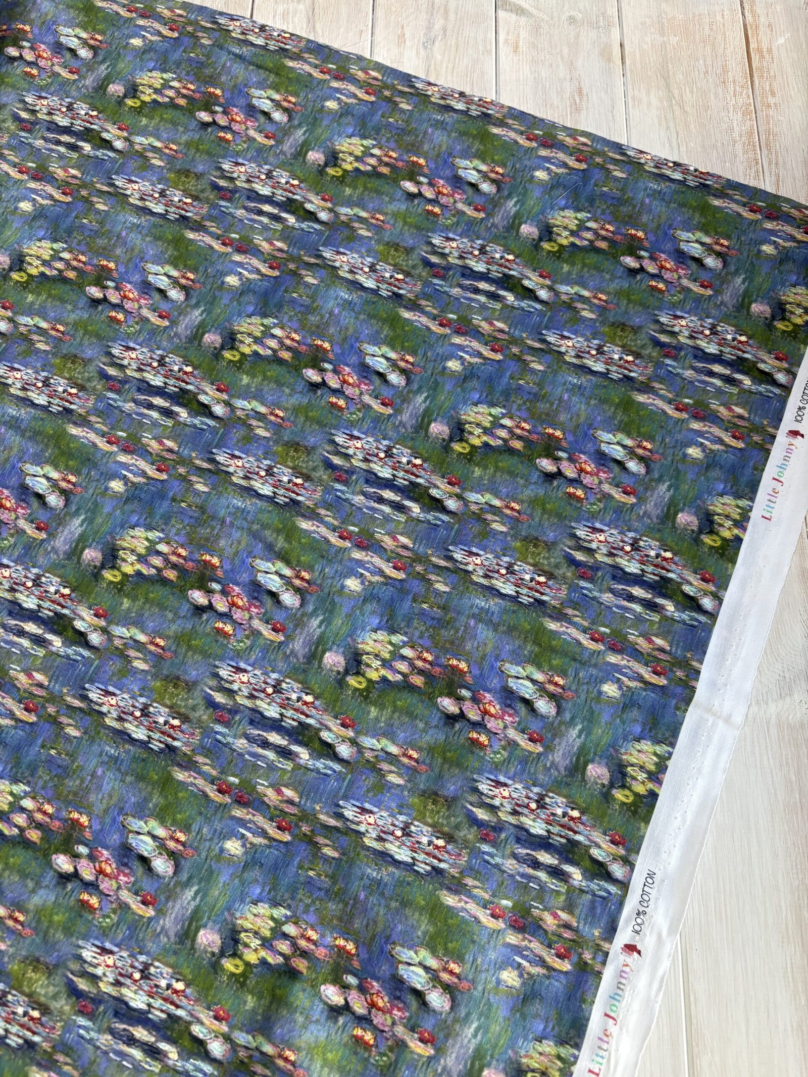 Water Lilies Cotton - Image 4