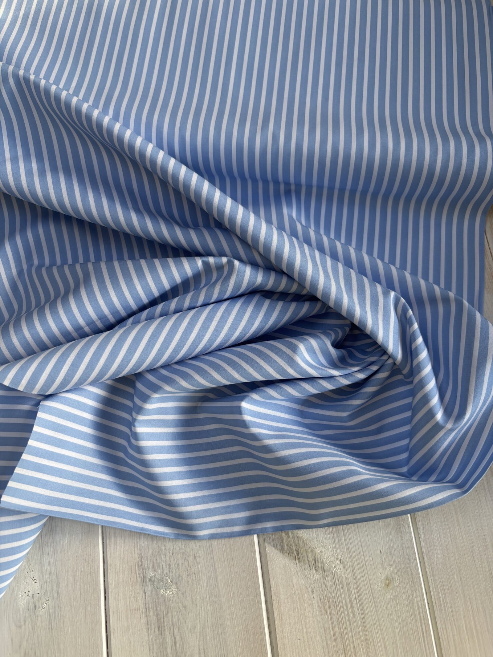 Pyjama Bottoms Sewing Kit - Blue Stripe - Image 4